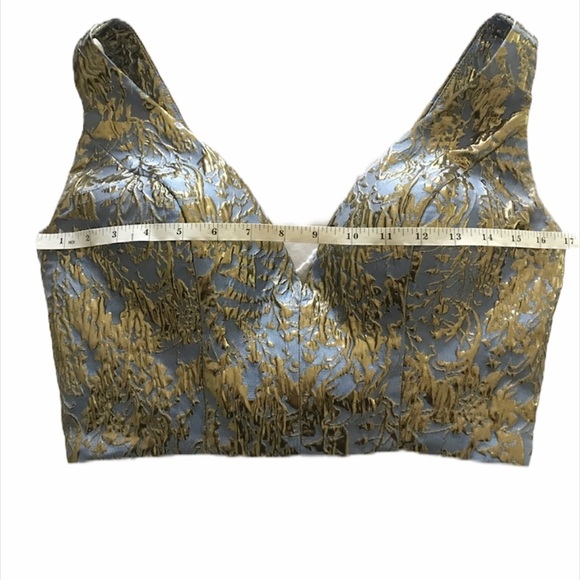 Ellie Wilde 2 Piece Cropped Top Dress Set Size 12 - Picture 6 of 7